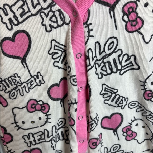 Forever 21 Hello Kitty Pajama Romper – Size M - Picture 5 of 11